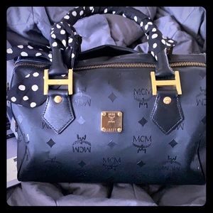 Authentic MCM mini boston!!!